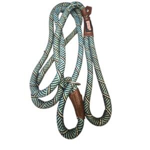 Friends Forever Durable Dog Rope Slip Leash 6ft Reflective Training Lead Teal